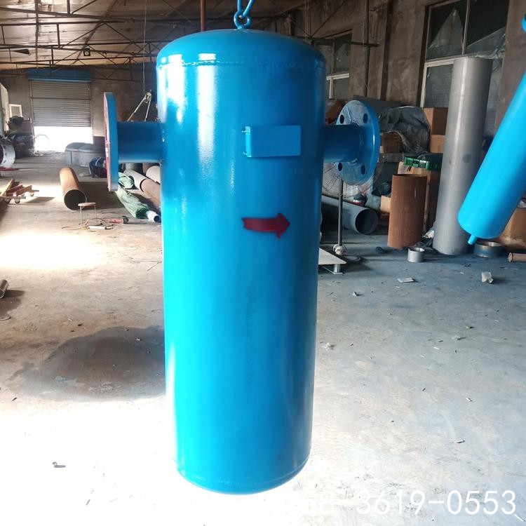 dn500大口徑氣水分離器-管道氣液分離器