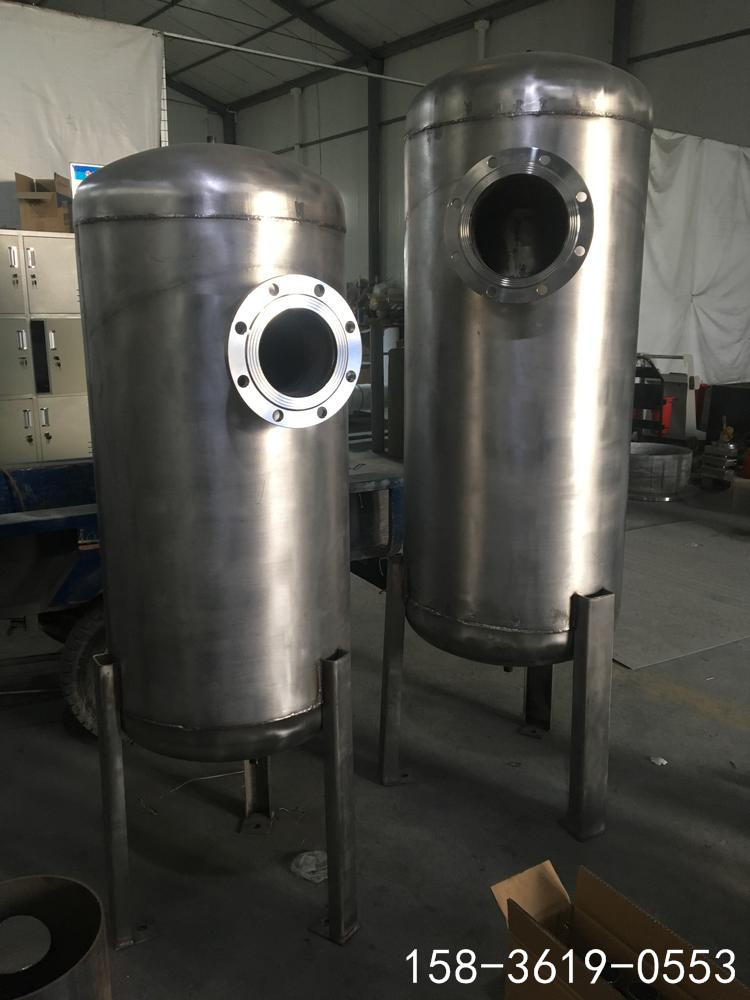 沼氣氣水分離廠家商 沼氣壓縮器 擋板重力式汽水分離器 孔徑可定制